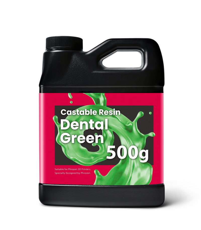 Phrozen Döküm Reçinesi 0.5 kg Dental Green