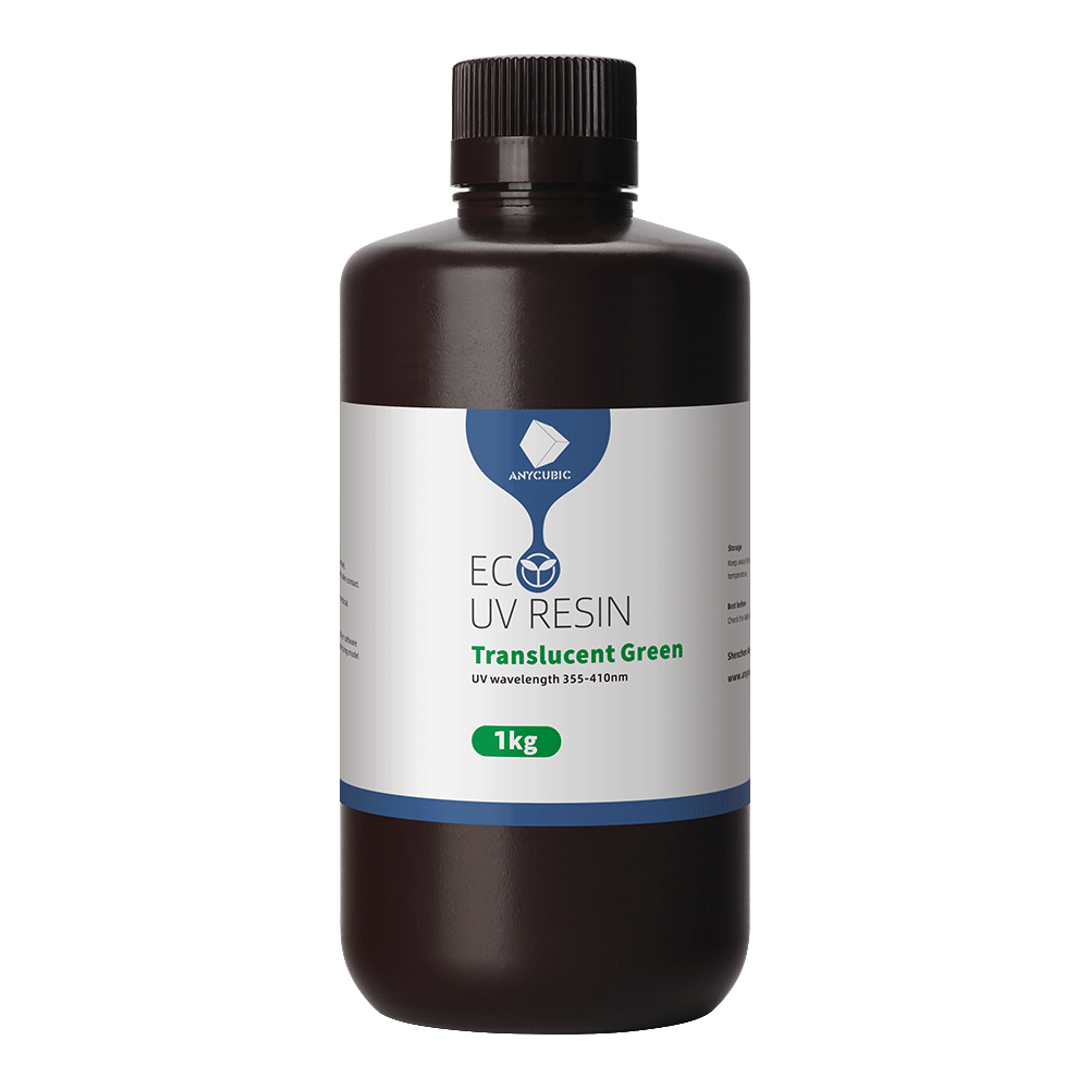 Anycubic Plant Based Reçine 1 Kg - Saydam Yeşil