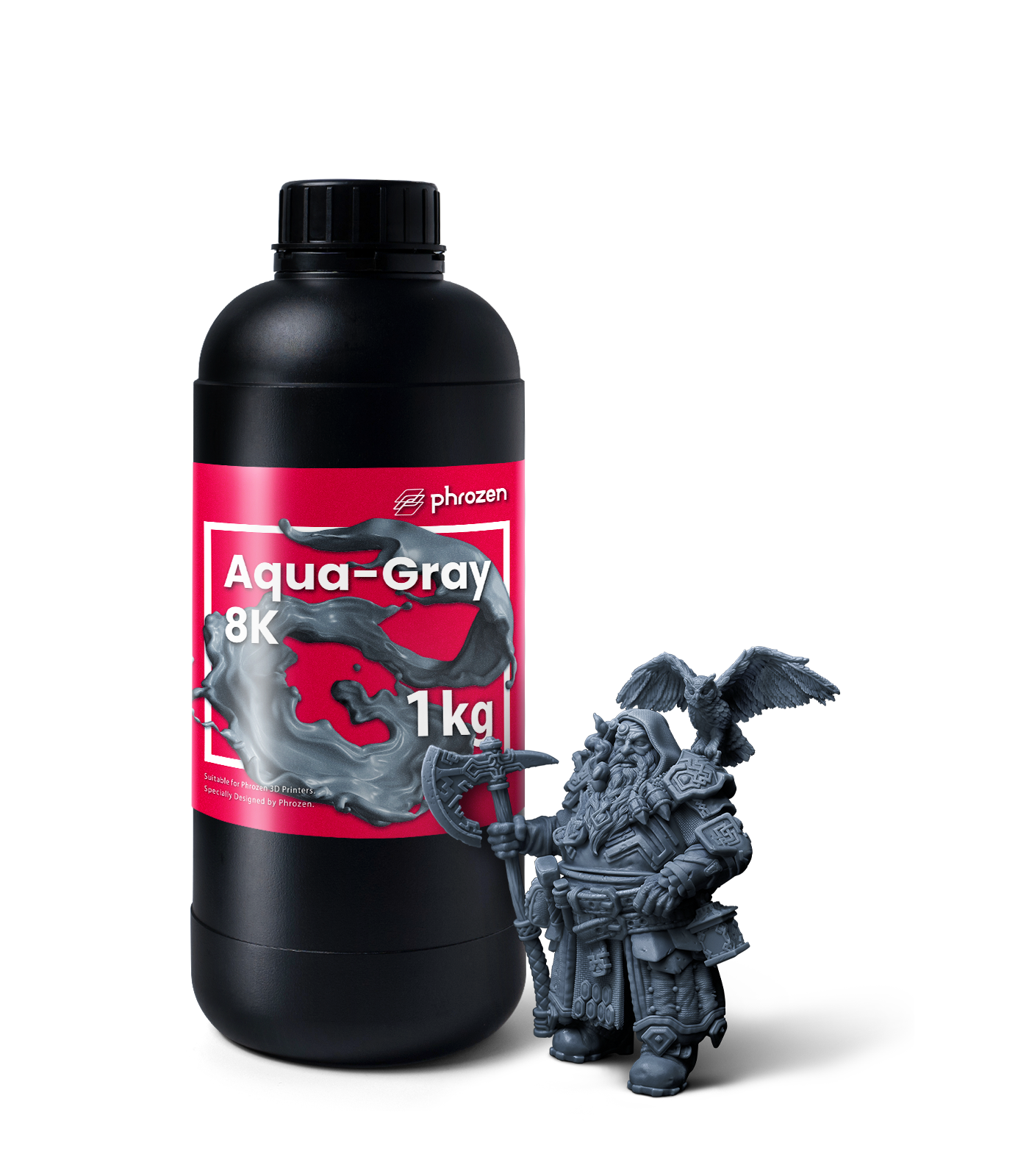 Phrozen Aqua 8K 1 kg UV Reçine - Gri