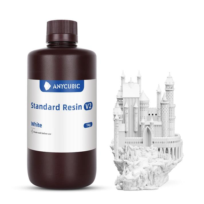 Anycubic Standart V2 UV Reçine - Beyaz 1 Kg